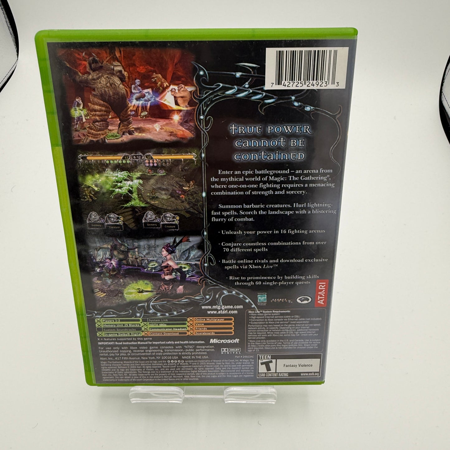 Xbox Magic the Gathering Battlegrounds CIB