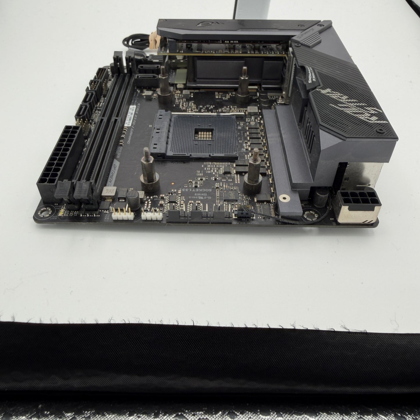 ASUS ROG Strix X570-I Gaming AM4 AMD Motherboard with WiFi for Parts or Repair