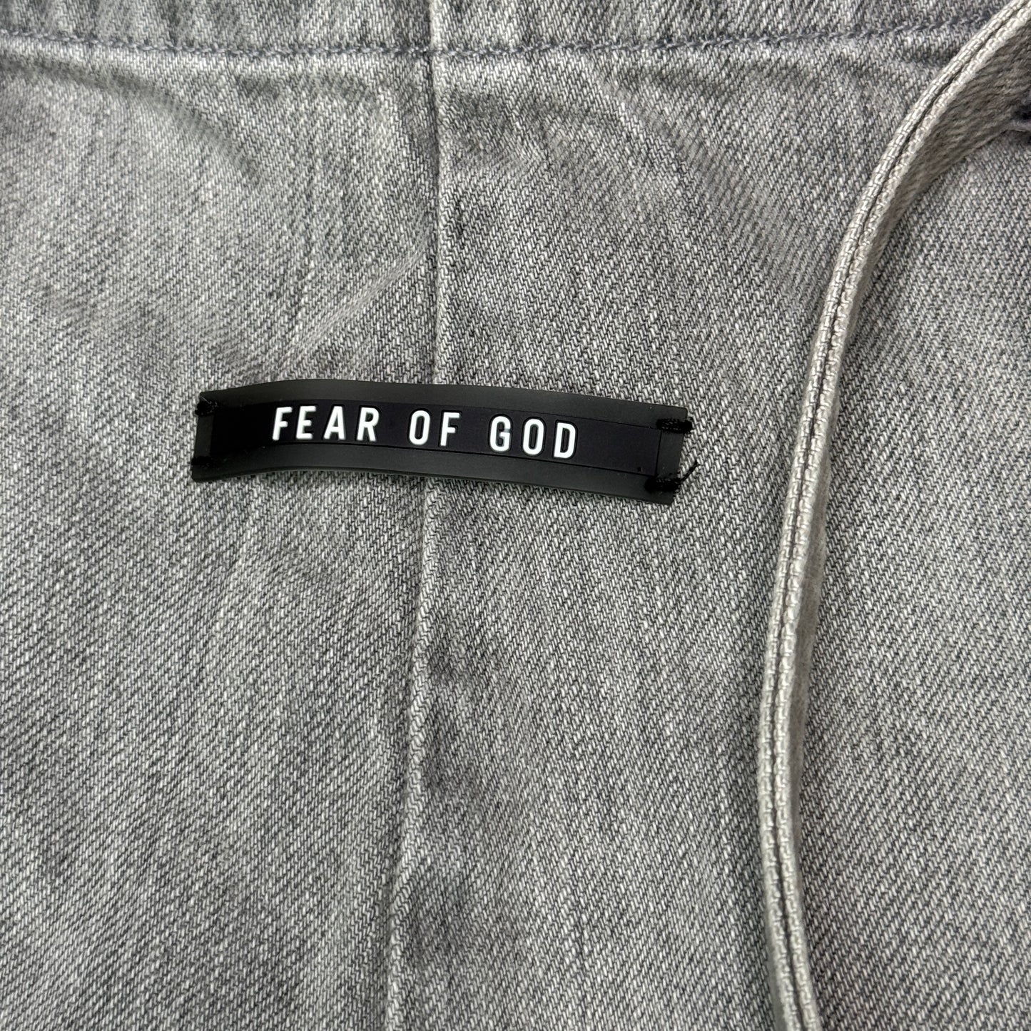 FEAR OF GOD Sixth Collection Grey Denim Jiu Jitsu Cargo Pants FOG SZ Large