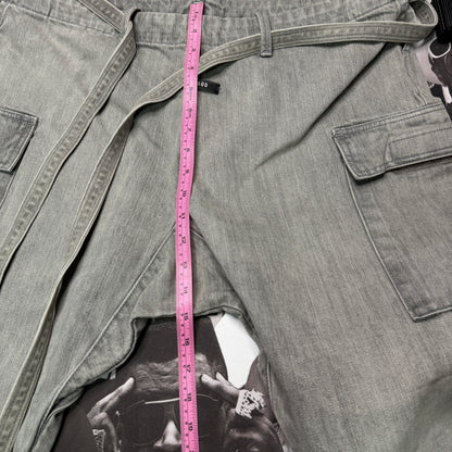 FEAR OF GOD Sixth Collection Grey Denim Jiu Jitsu Cargo Pants FOG SZ Large