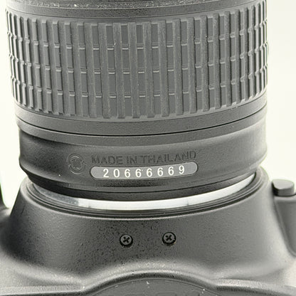 Nikon D3400 Digital Camera With Charger And Lens