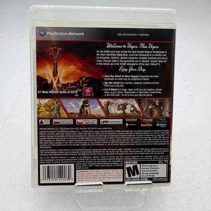 Fallout: New Vegas for PlayStation 3 Video Game PS3 CIB