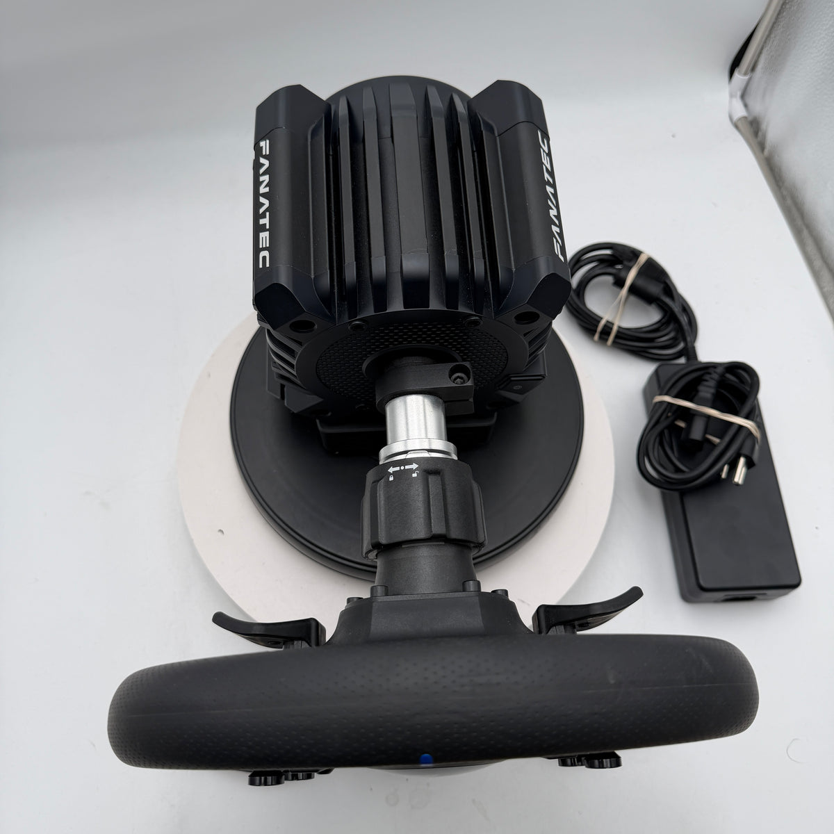 Fanatec GT SW Pro Steering Wheel Bundle with Modded Pedals & Clutch - Black