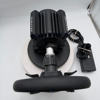 Fanatec GT SW Pro Steering Wheel Bundle with Modded Pedals & Clutch - Black