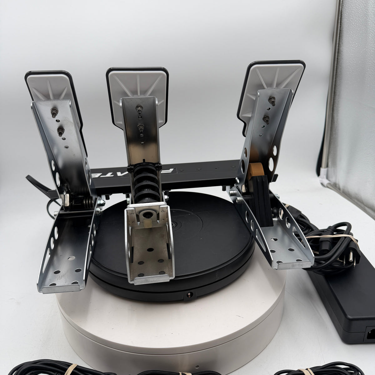 Fanatec GT SW Pro Steering Wheel Bundle with Modded Pedals & Clutch - Black