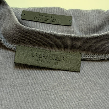 Fear of God ESSENTIALS Marine University Crew Neck T-Shirt Medium Blue