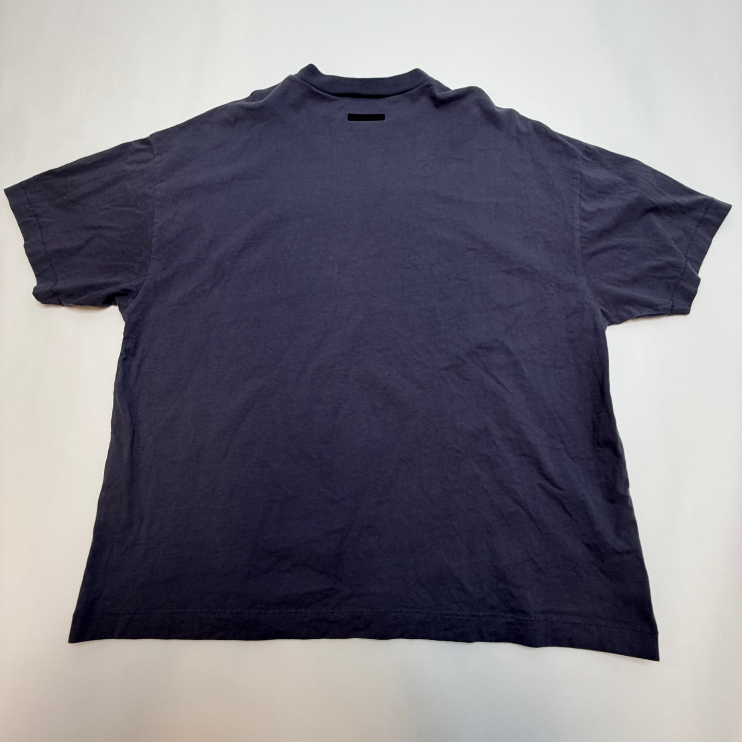 Fear of God ESSENTIALS Marine University Crew Neck T-Shirt Medium Blue