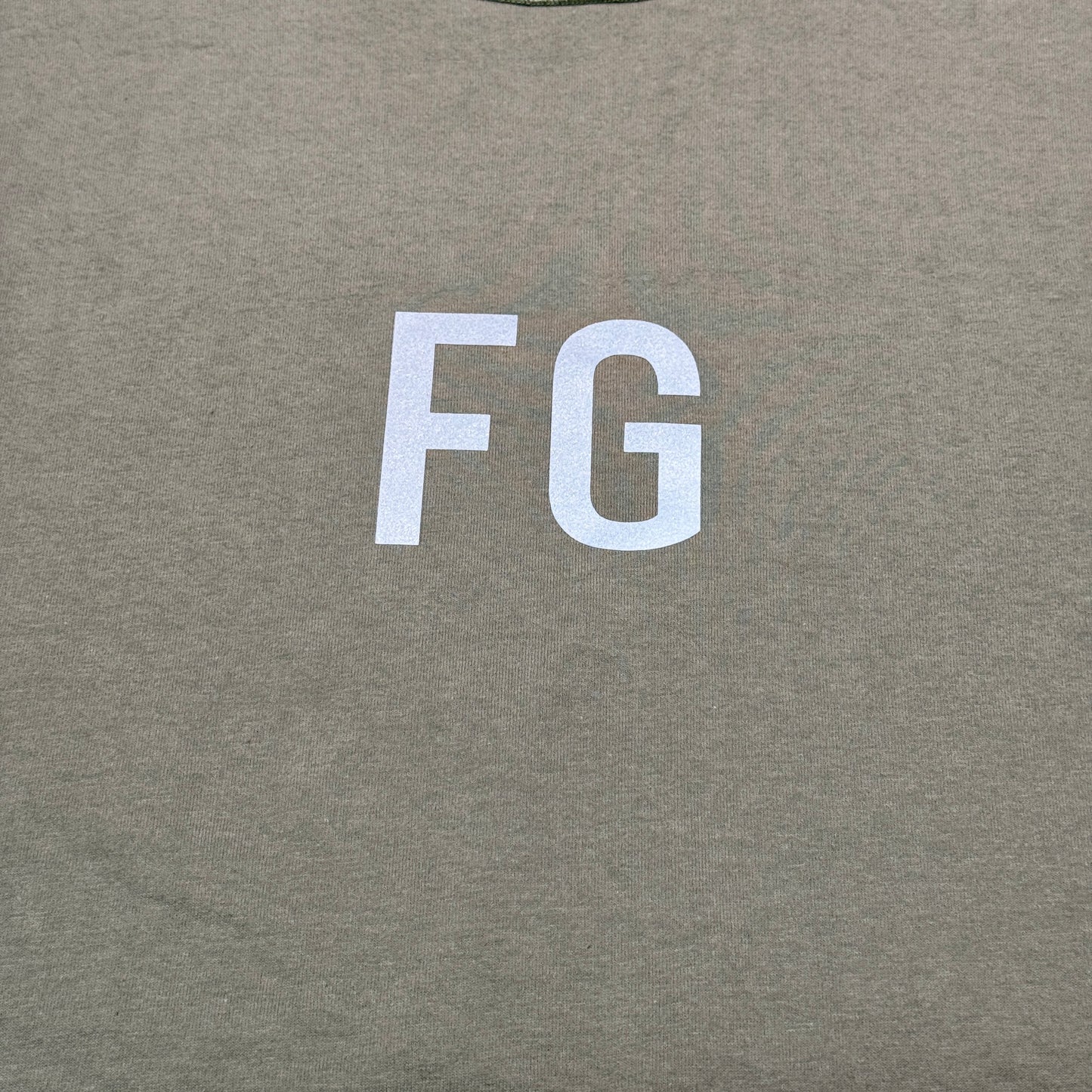 Fear of God 'fg' tee w/ 3m Sixth Collection SZ XL