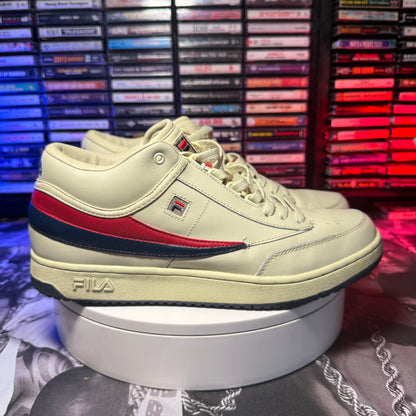 Fila T1 Mid Cream/Beige Chanel Red sz 13 with box