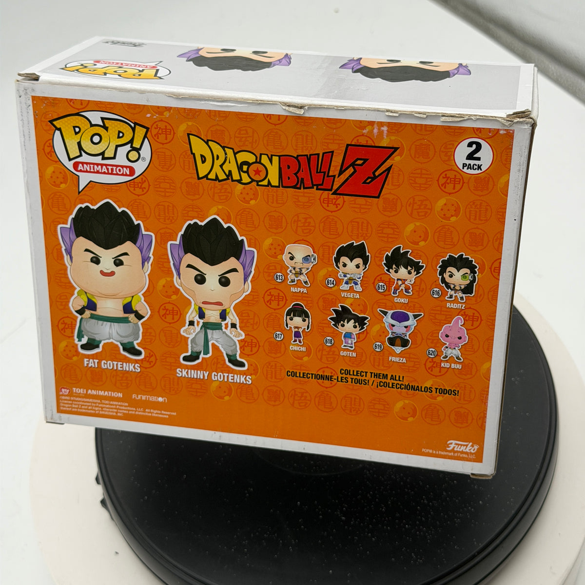Funko Pop! Animation Dragon Ball Z Gotenks #319 Failed Fusion 2-Pack Collectible Figure