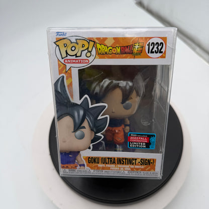 Funko Pop! Animation #1232 Goku Ultra Instinct DragonBall Z NYCC 2022 Exclusive Collectible Figure