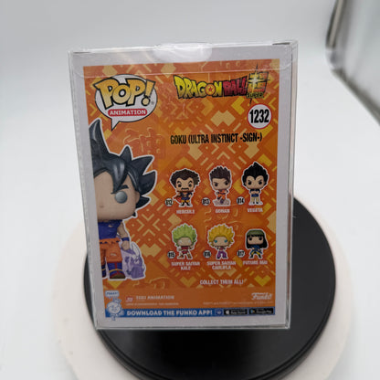 Funko Pop! Animation #1232 Goku Ultra Instinct DragonBall Z NYCC 2022 Exclusive Collectible Figure