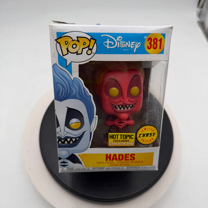 Funko Pop! Disney Hades Red Glow Chase Hot Topic Exclusive Vinyl Figure