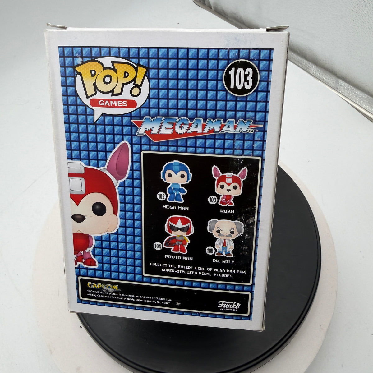 Funko Pop! Games Mega Man Rush #103 Vinyl Figure