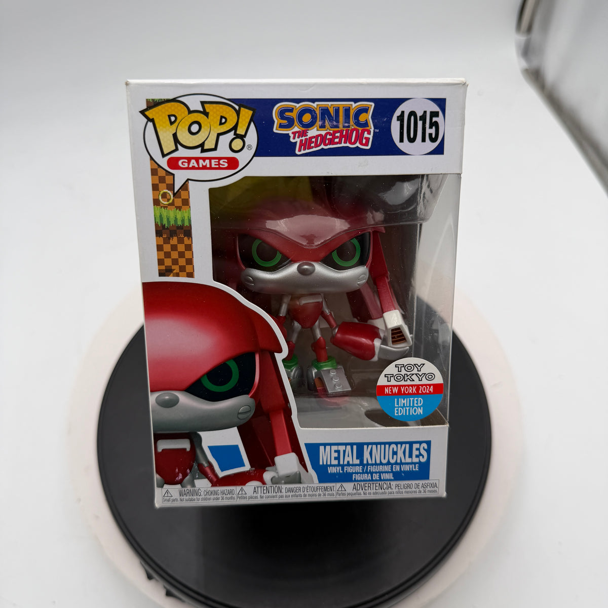 Funko Pop! Games Sonic the Hedgehog Metal Knuckles Vinyl Figure #1015 Toy Tokyo NY