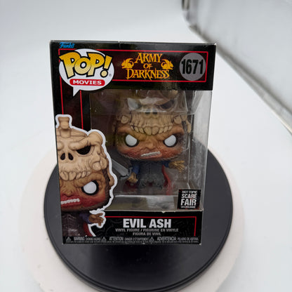 Funko Pop! Vinyl: Evil Ash Hot Topic Exclusive #1671 Black Collectible