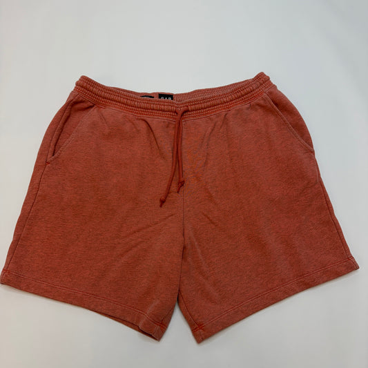 GAP Garment-Washed Fleece Sweat Shorts Orange Large Used