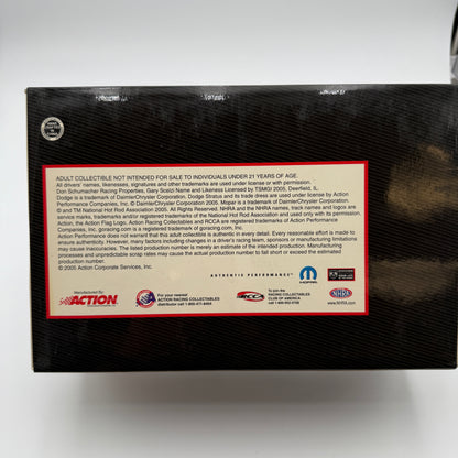 Action Racing Gary Scelzi 2005 Mopar Oakley NHRA 1:24 Carbon Fiber Funny Car Dodge Hemi