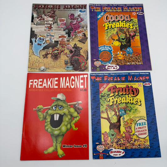 General Mills Vintage Freakie Magnet Cereal Magazine Lot