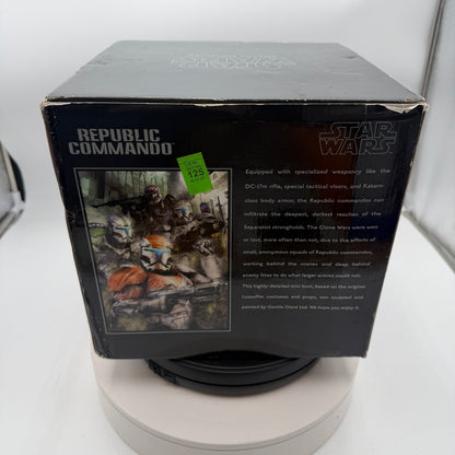 Gentle Giant STAR WARS Republic Commando Boss Deluxe Bust 1/6 2009 12/1300