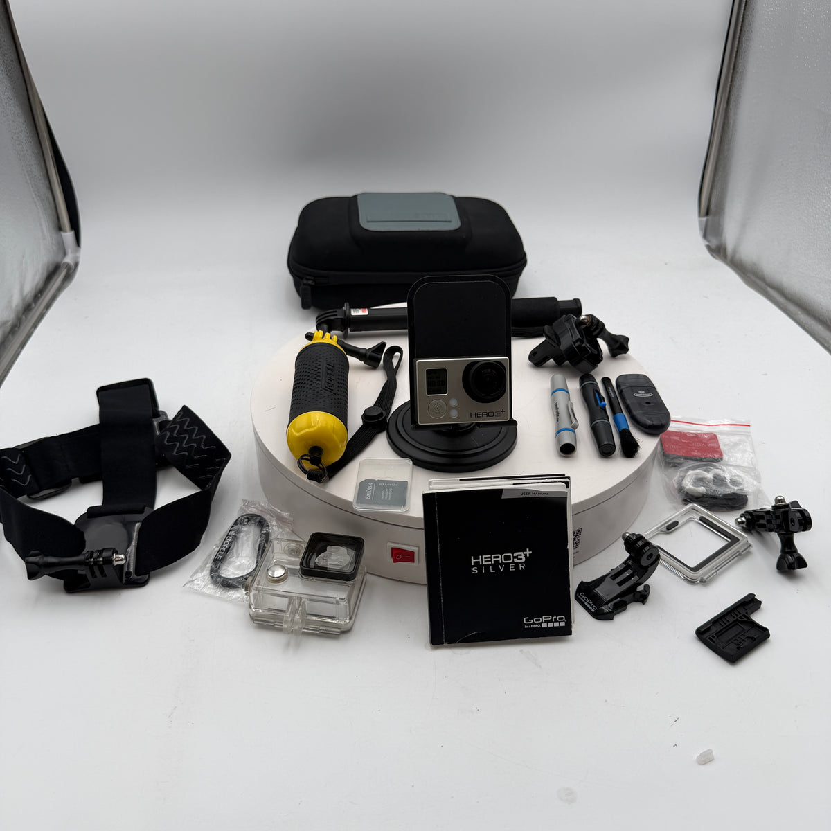 GoPro Hero3+ Action Camera Bundle- Silver