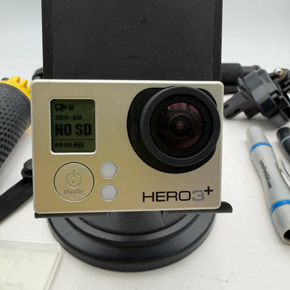 GoPro Hero3+ Action Camera Bundle- Silver