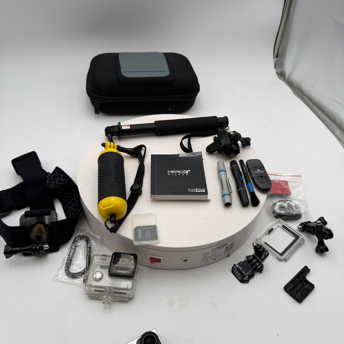 GoPro Hero3+ Action Camera Bundle- Silver