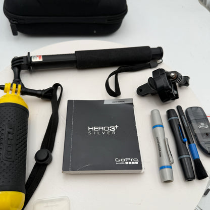 GoPro Hero3+ Action Camera Bundle- Silver