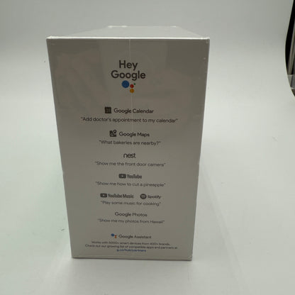 Google Home Hub Smart Display White GA00515-US New In Box