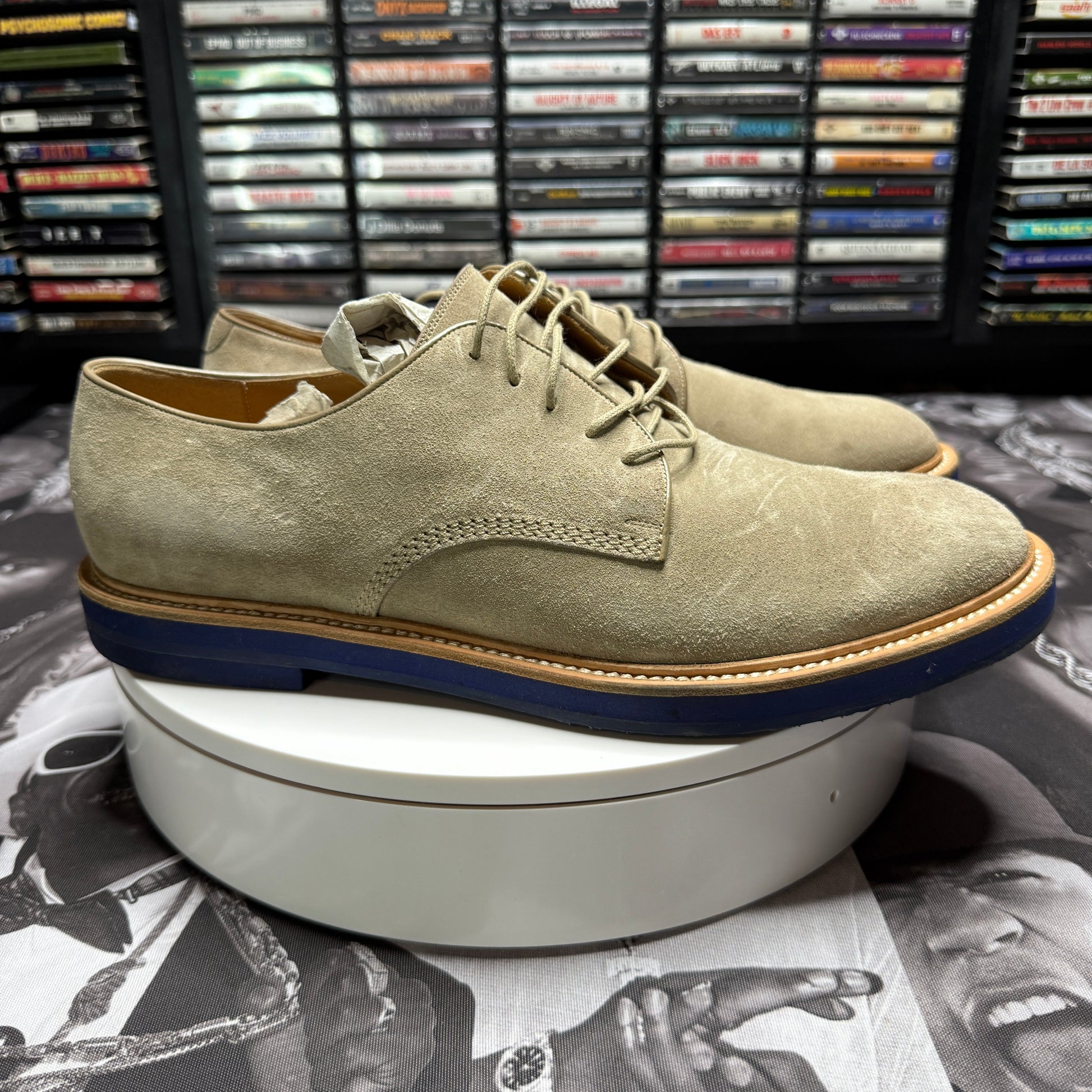 Gucci 281937 Brown Suede Casual Derby Dress Shoes Size US12 UK11 – SYG Naples Gucci 281937 Brown Suede Casual Derby Dress Shoes Size US12 UK11 – SYG Naples