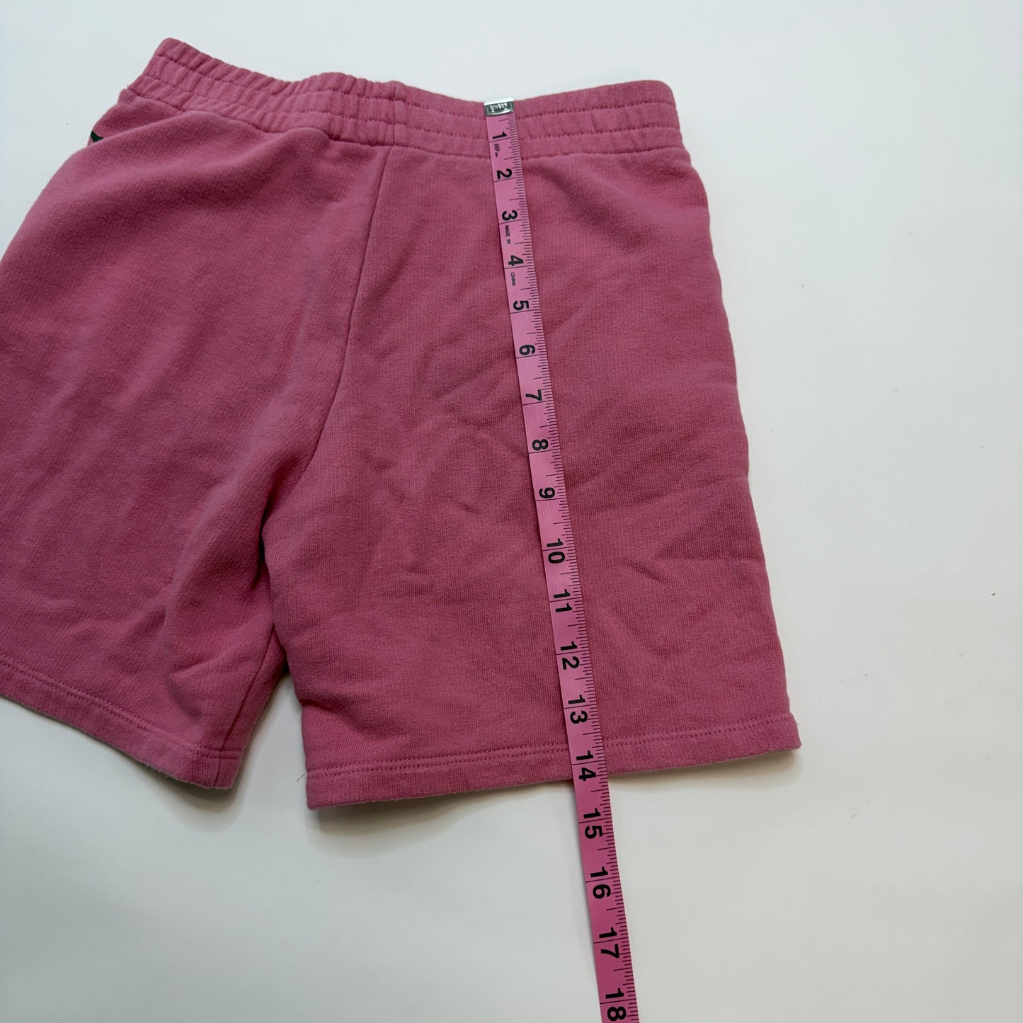 Gucci Kids Girls Pink Logo Spell Out GG Cotton Sweat Shorts Size 10