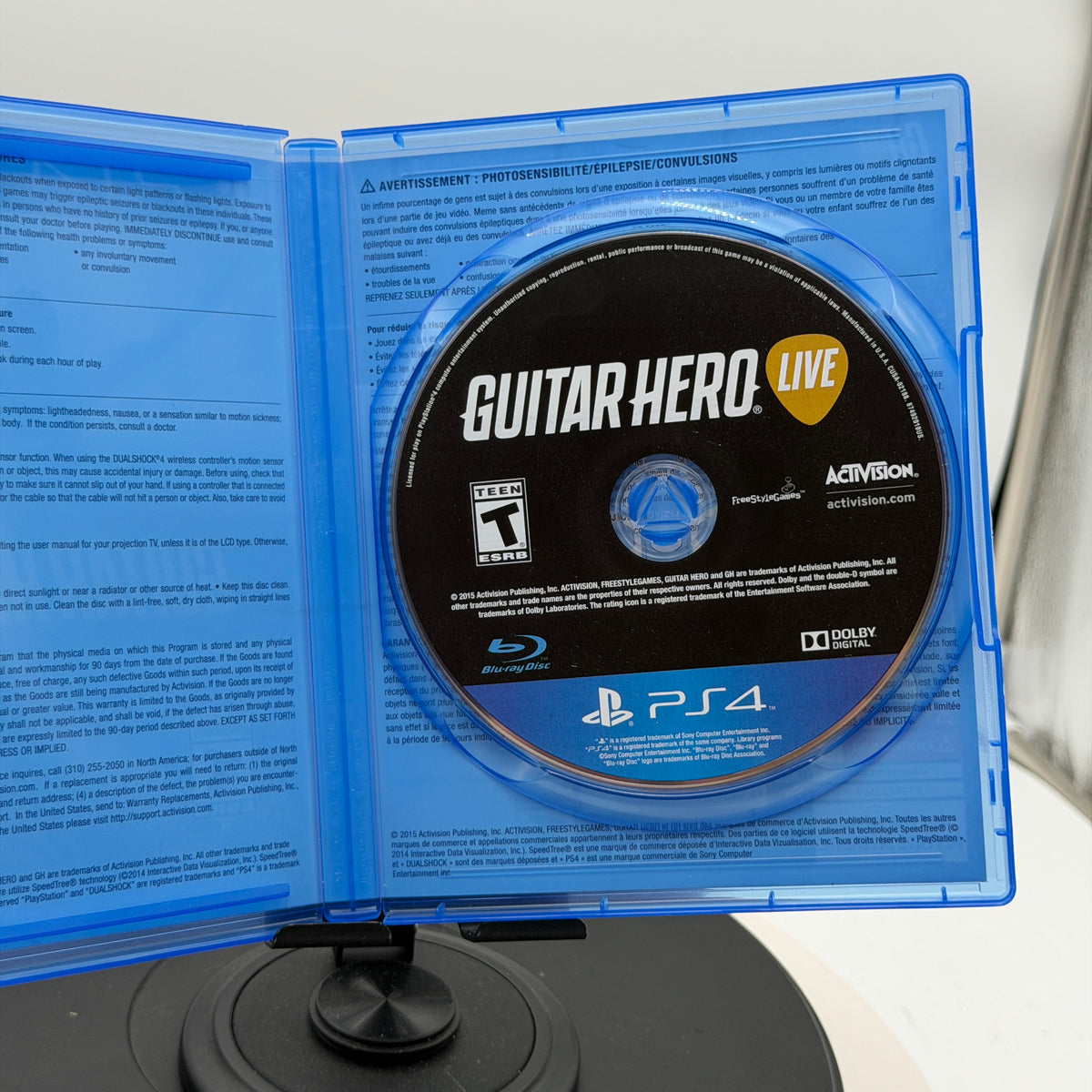Guitar Hero Live PS4 PAL Video Game - Used With Box