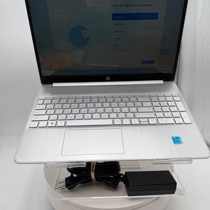 HP Laptop 15-dy2005tg 15-inch Intel Pentium Gold 8GB RAM 256GB Silver