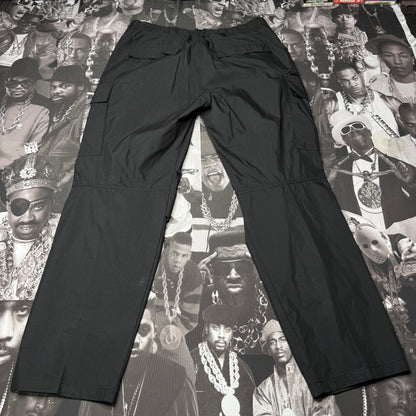 H&M Regular Fit Cargo Pants XL Black READ!
