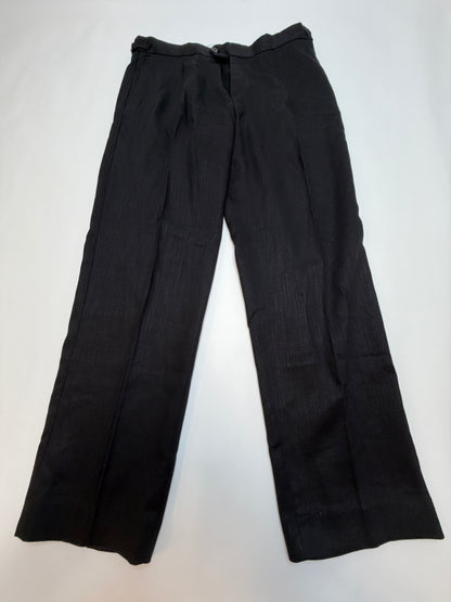 H&M Viscose-Blend Dress Pants 40R Dark Gray Regular Fit