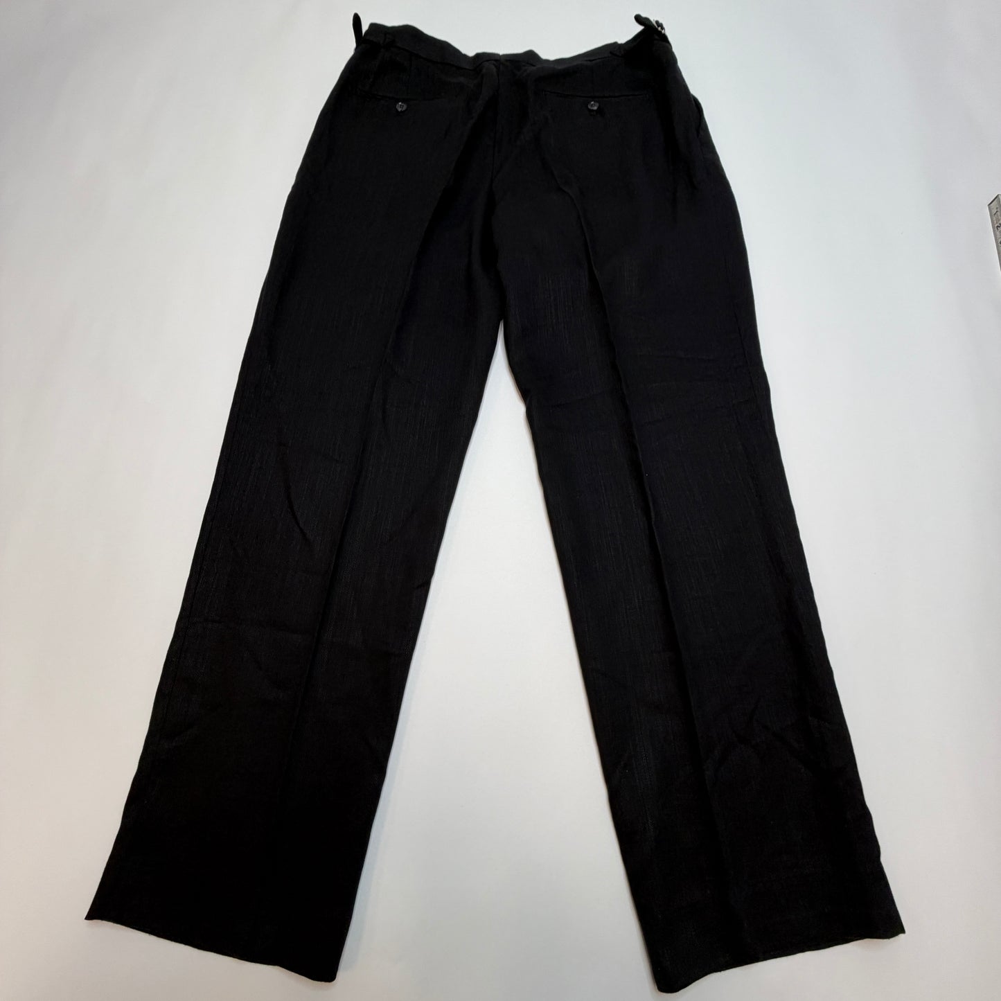 H&M Viscose-Blend Dress Pants 40R Dark Gray Regular Fit