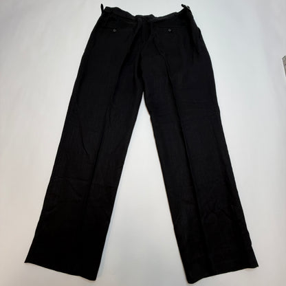 H&M Viscose-Blend Dress Pants 40R Dark Gray Regular Fit