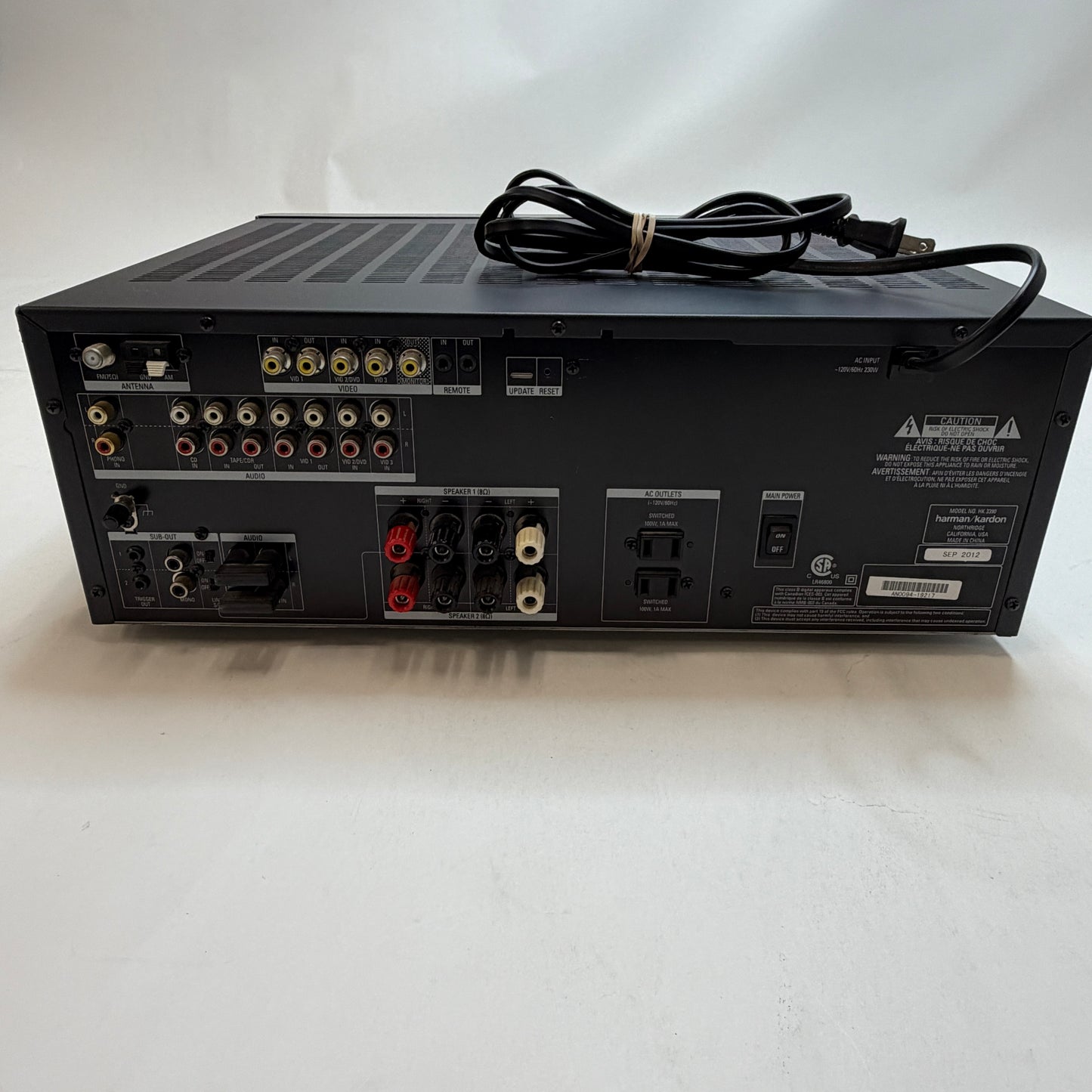 Harman Kardon HK3390 Home Audio Receiver