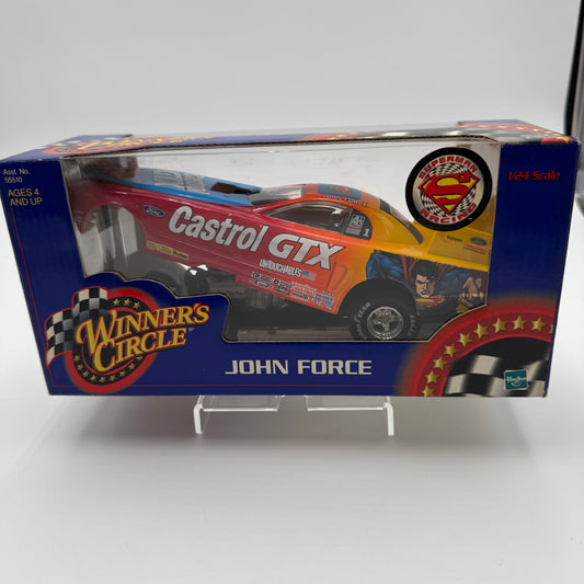 Action Racing Hasbro Winners Circle 1/24 John Force Castrol GTX Superman Funny Car