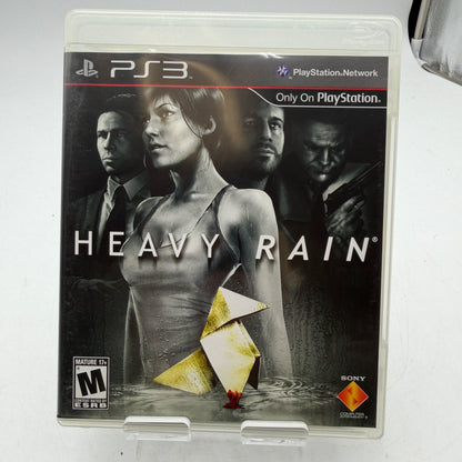 Heavy Rain for PlayStation 3 PS3 Complete with Case, Manual & Inserts