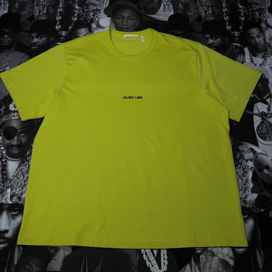 Helmut Lang Core Tee Yellow Short sleeve XXL