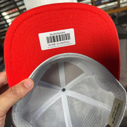 Honor The Gift HTG Trucker Hat Red & White