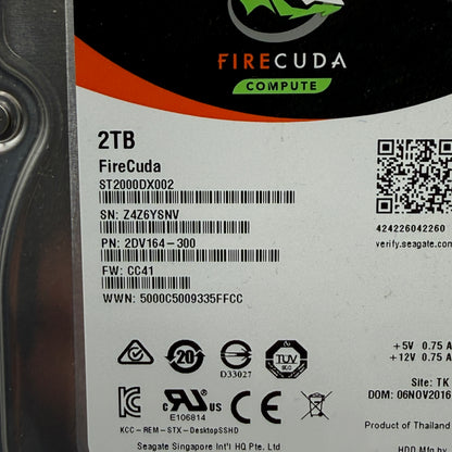Seagate FireCuda Compute 2TB 3.5" Internal HDD