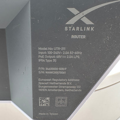 Starlink UTR-211 Router Gen 2.