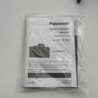 Panasonic Lumix DC-G100V Digital Camera