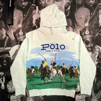 New Polo Ralph Lauren Stampede Equestrian Polo Horsemen Match Hoodie 710937339001