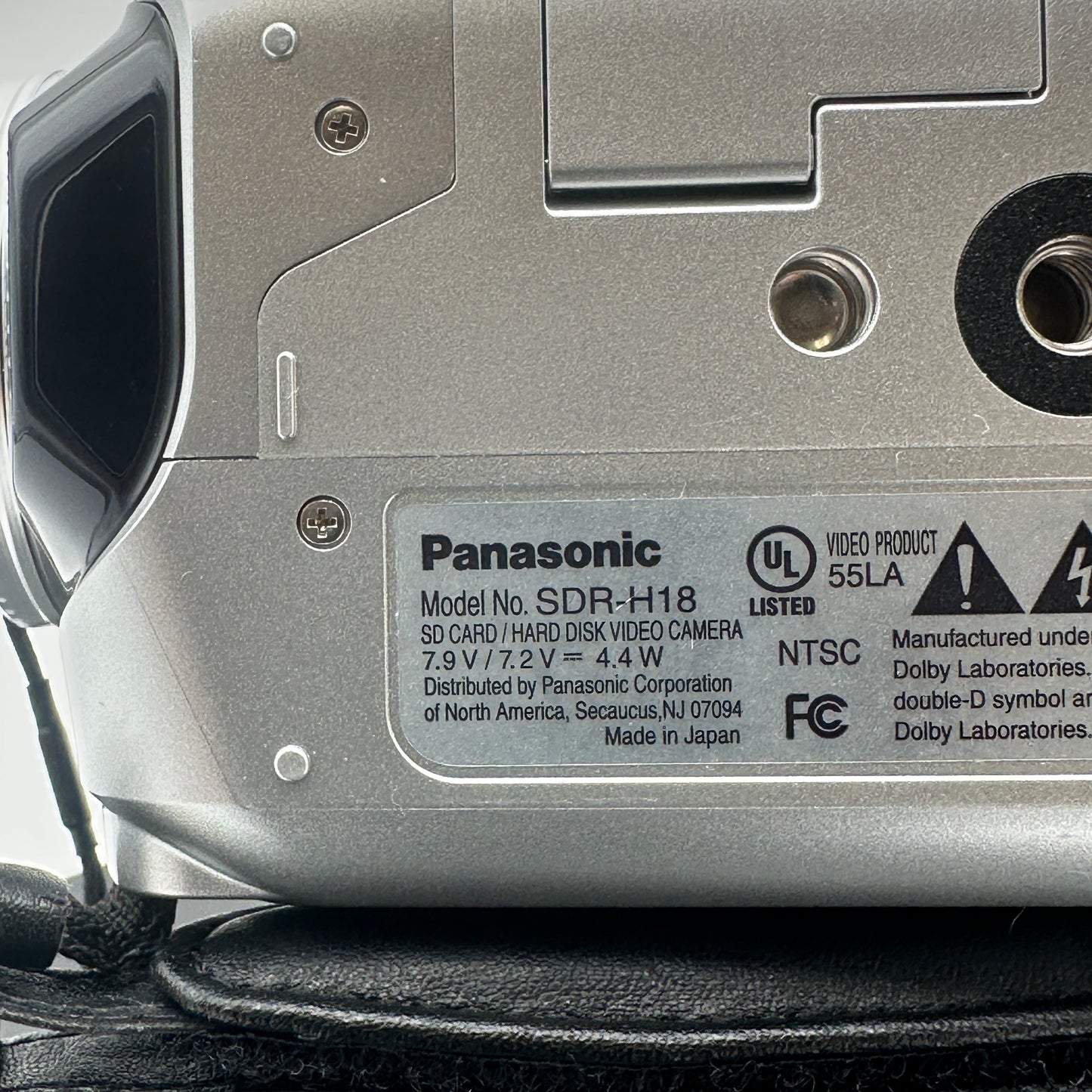 Panasonic SDR-H18 Camcorder