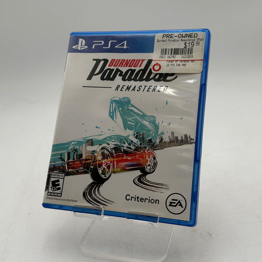 Burnout Paradise Remastered PlayStation 4 CIB
