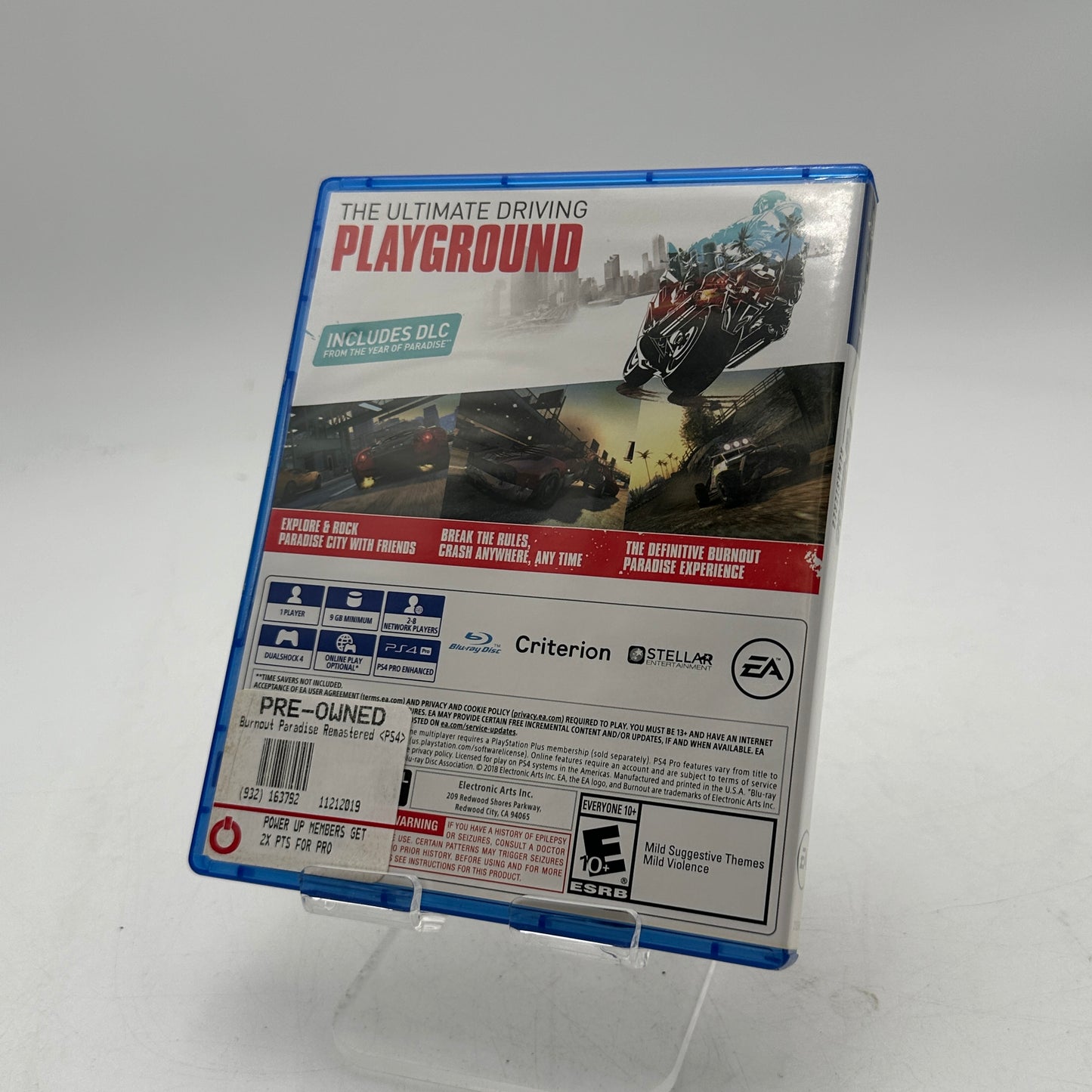 Burnout Paradise Remastered PlayStation 4 CIB