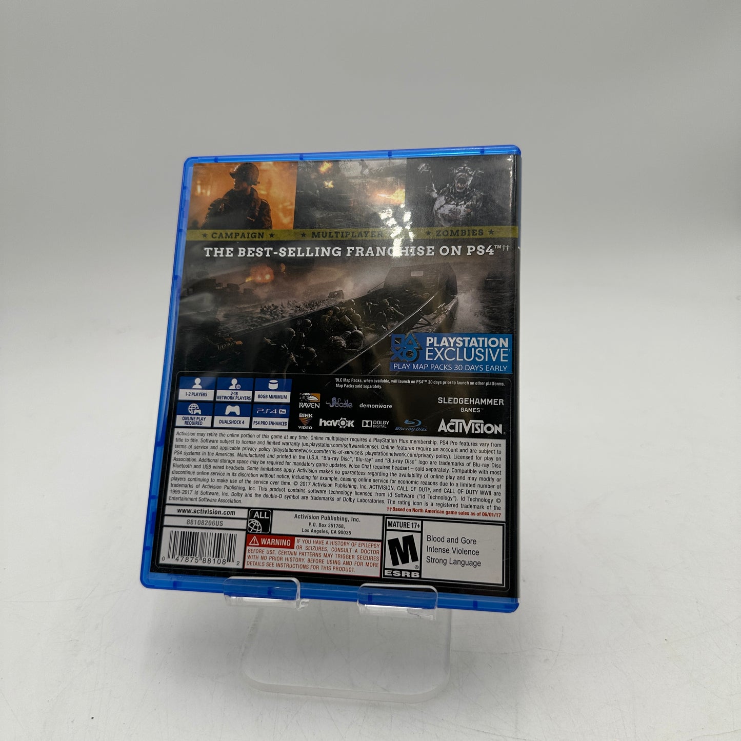PS4 Call of Duty WWII CIB